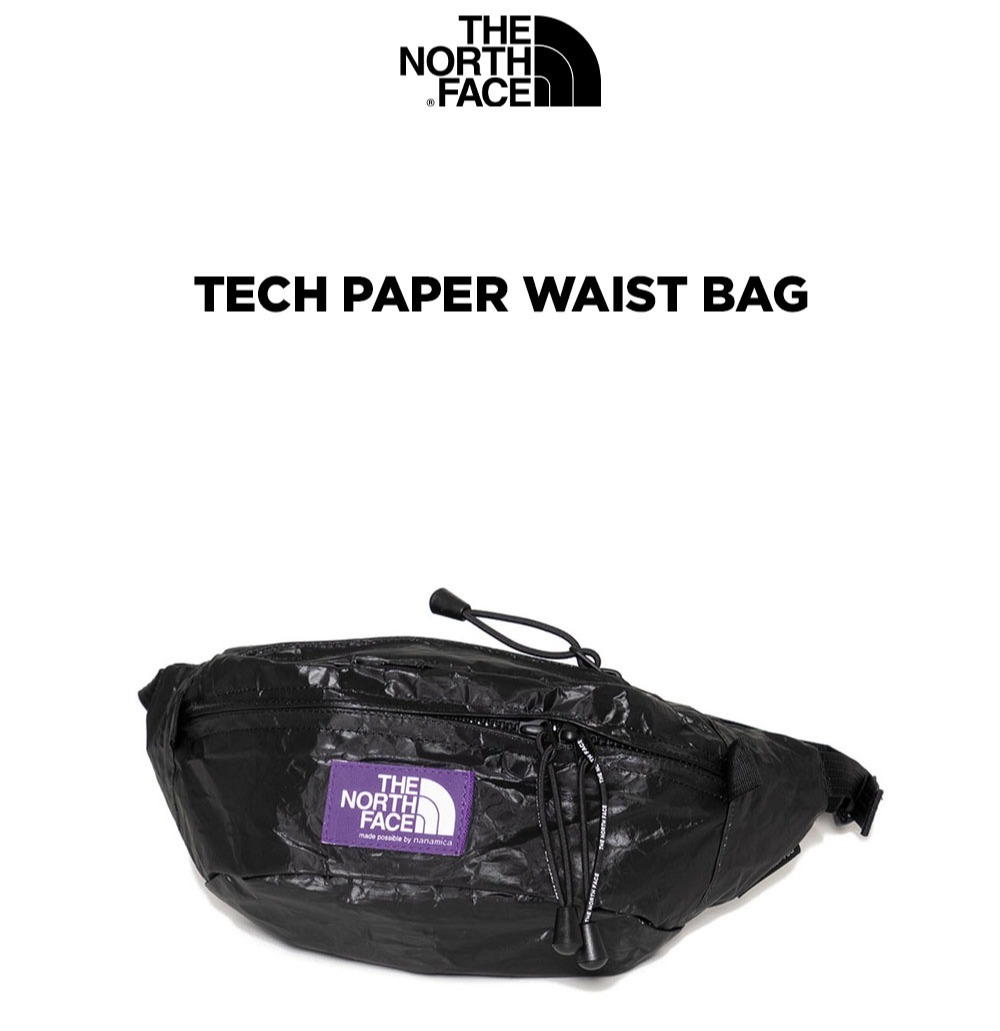 THE NORTH FACE] PURPLE LABEL RAIN and WIND proof TYVEK Tech Paper Waist Bag  | Lazada Singapore