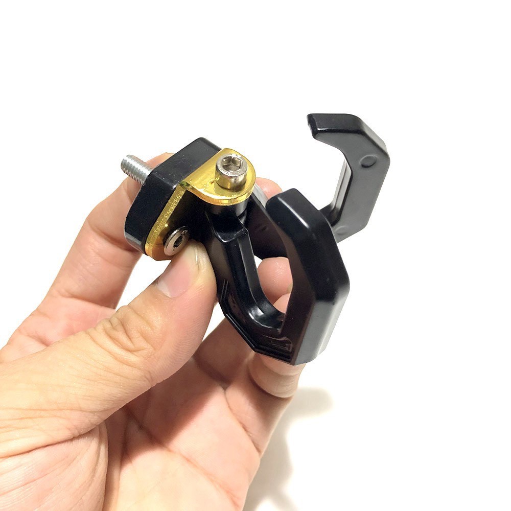 Móc Treo Đồ Xe Máy Có 2 Móc Treo (2 Móc Nhôm Xoay 180 độ)