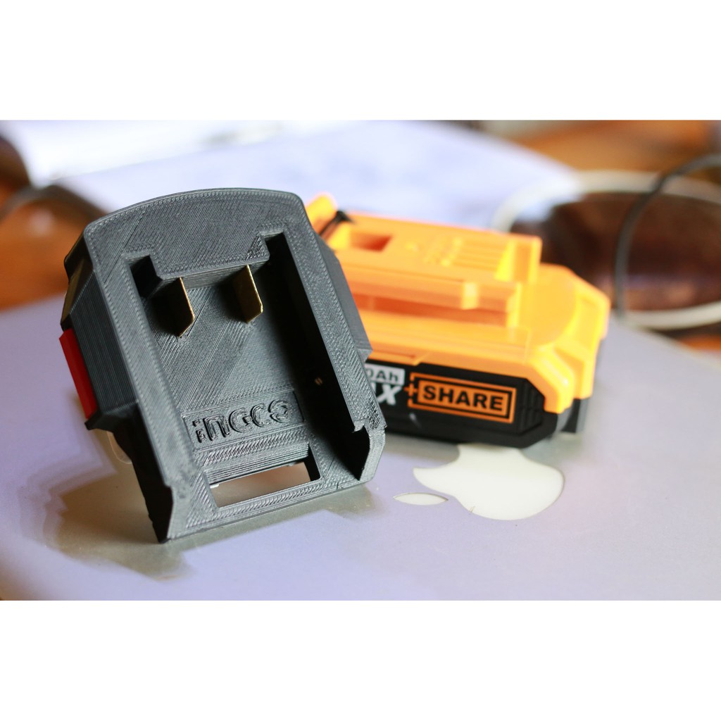 Đế chuyển pin INGCO TOTAL P20S cho máy Ryobi