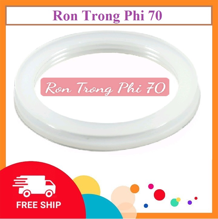 Ron silicon chịu nhiệt phi 70 - dùng cho máy nước nóng năng lượng mặt trời