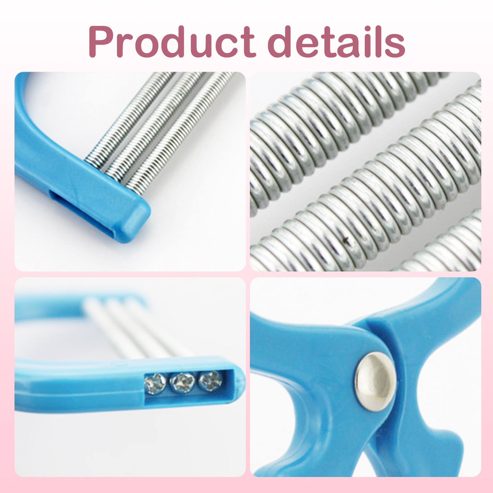 Wenefang Fashion Facial Hair Removal Tool Facial Grooming 3 Spring ...