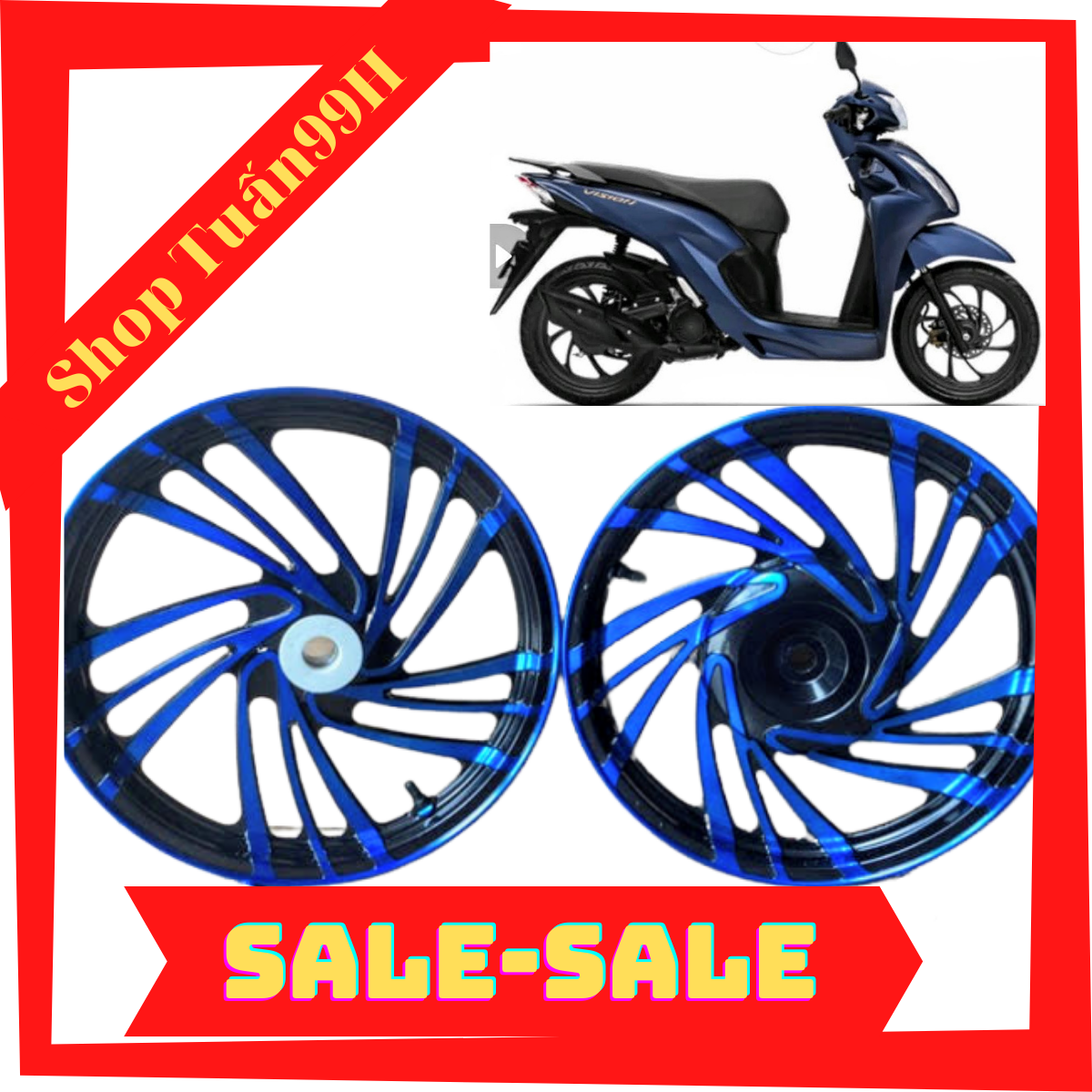 Mâm Lốc xoáy dành cho Air Blade, Vision 110-125