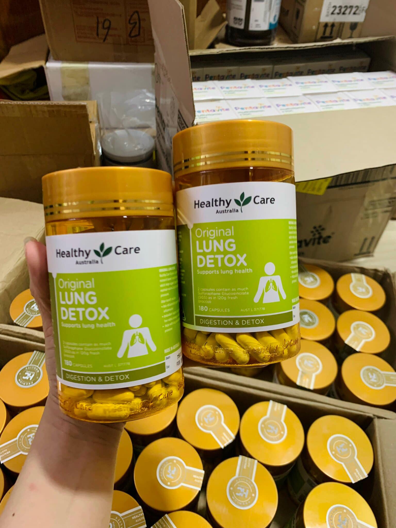 Bổ phổi Lung detox Healthy Care