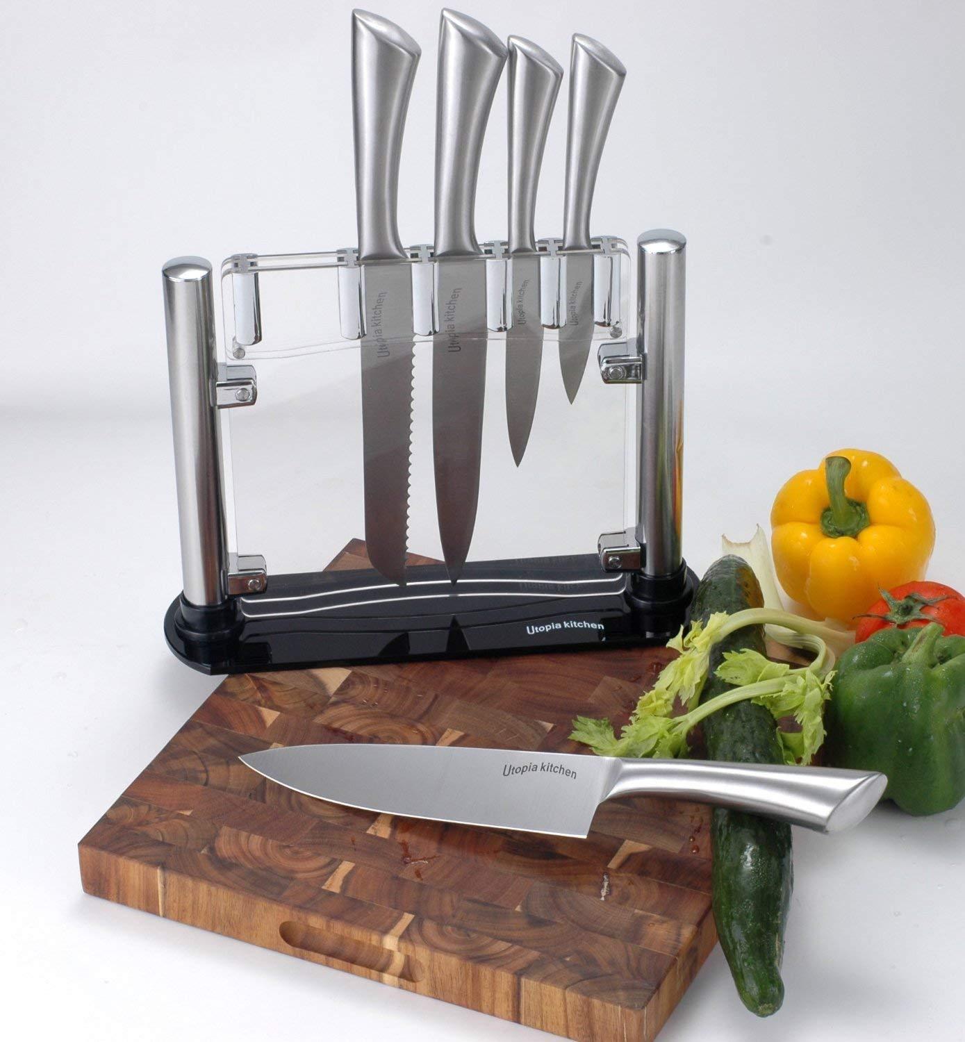 Utopia Kitchen Premium Class Stainless Steel Kitchen Knife Set