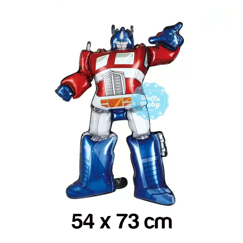 Balloon Birthday decoration theme robot war-transformer