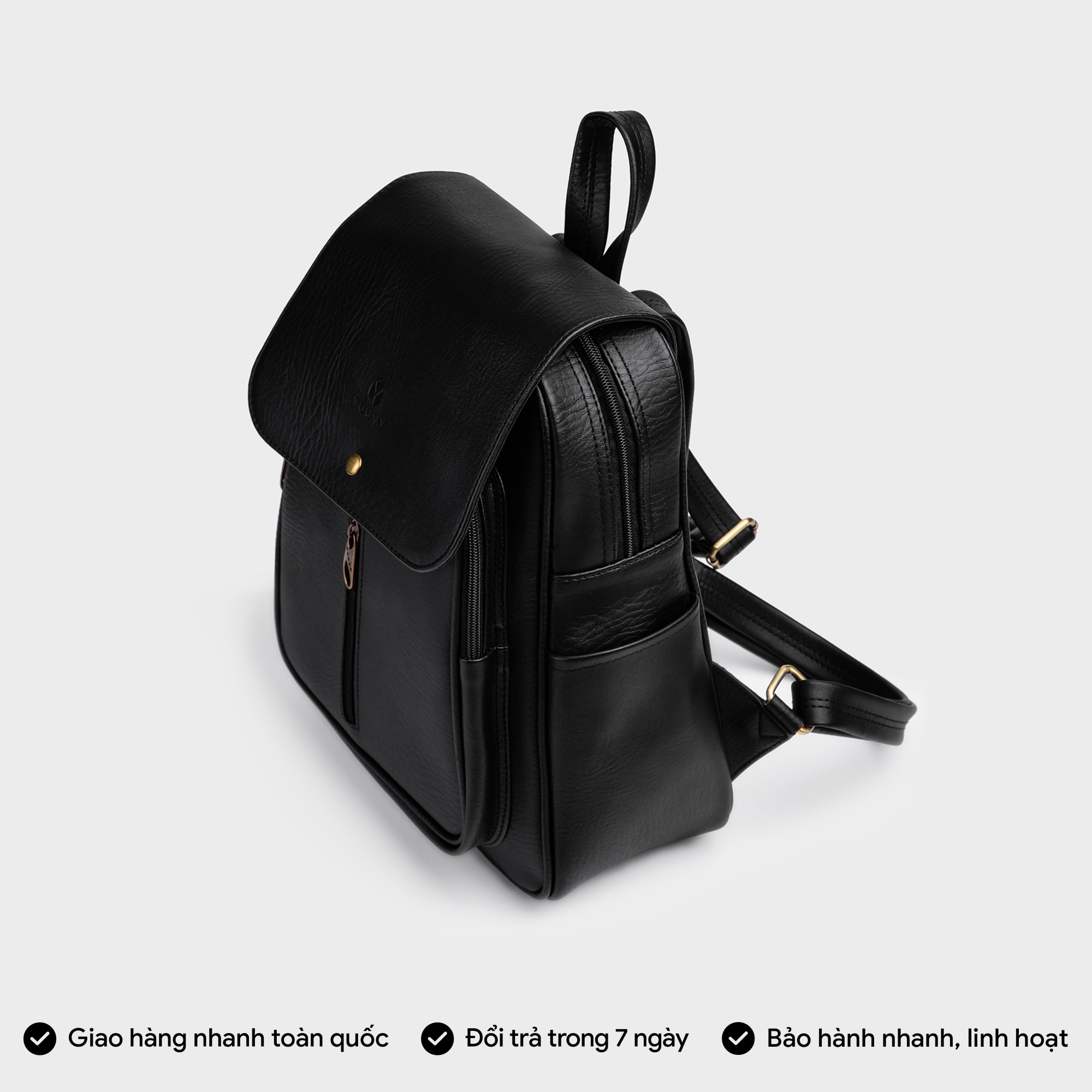 Yuumy Backpack (Basic Women's Fashion Fits A4 - Yba5 Leather Backpack)