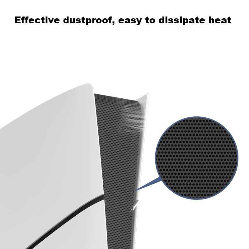 Console Side Dust Proof Filter Cover Dust Net And Cooling Vents Dirty Prevent mesh For PS5 Slim