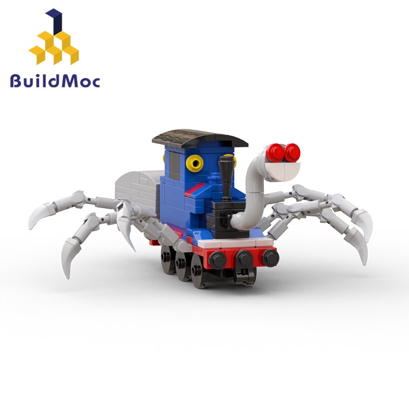 Bộ đồ chơi lắp ráp mô hình tàu lửa thomas spider 199 mảnh cho bé