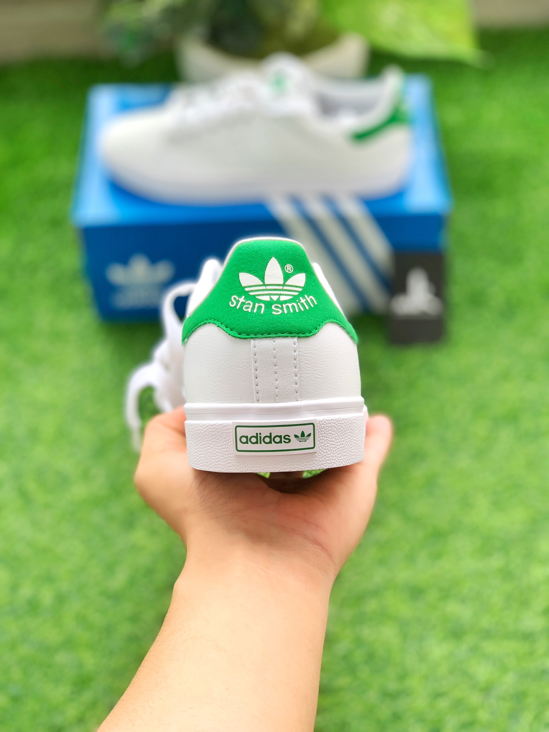 [CHÍNH HÃNG] Giày Adidas Stan Smith Vulc Green FX8070