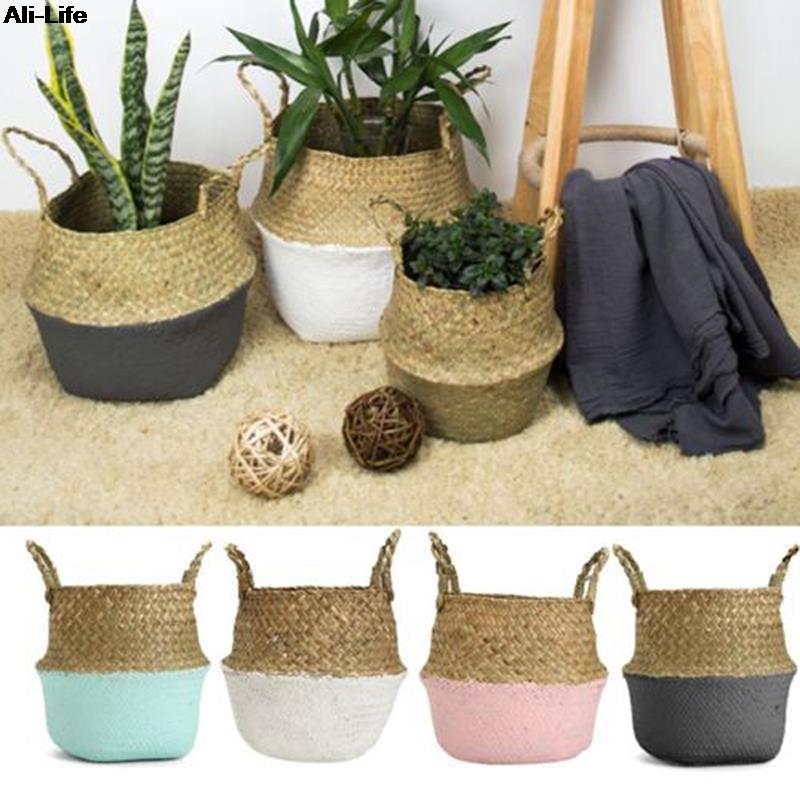 Mini%20Size%20Foldable%20Storage%20Basket%20Natural%20Seagrass%20Rattan%20Straw%20Wicker%20Folding%20Flower%20Pot%20Baskets%20Garden%20Planter%20Supplies%20-%20Image%203