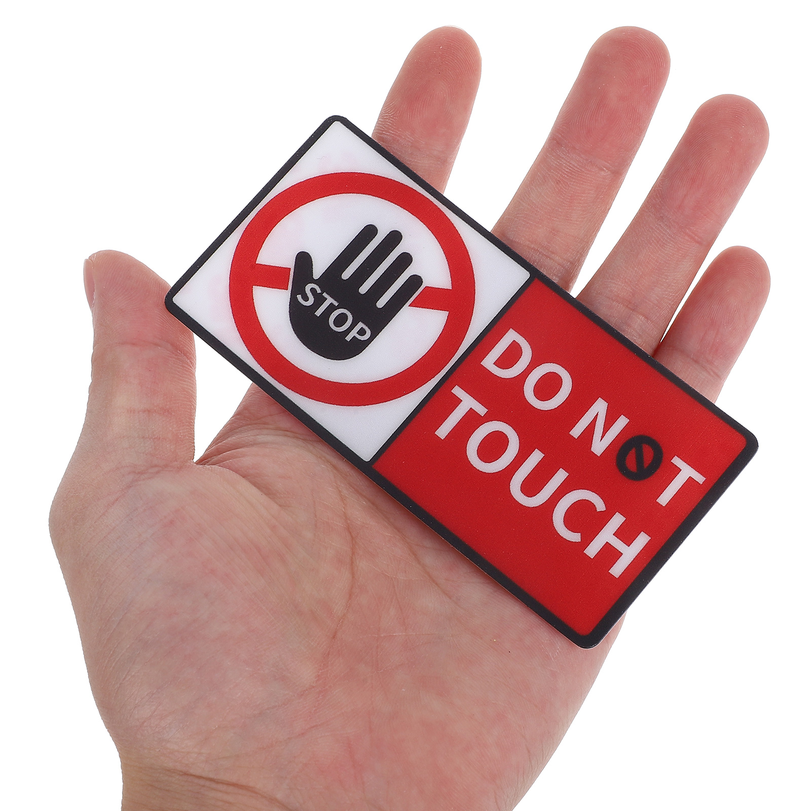【Deal】 Do Not Sticker 4 Sheet Adhesive Labels Safety Signs Waterproof ...