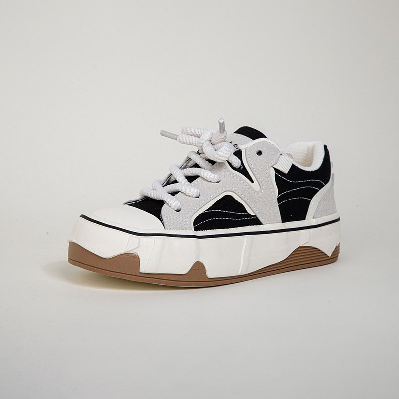 48H AFTER Retro style platform casual shoes children eggshell shoes niche design platform shoes