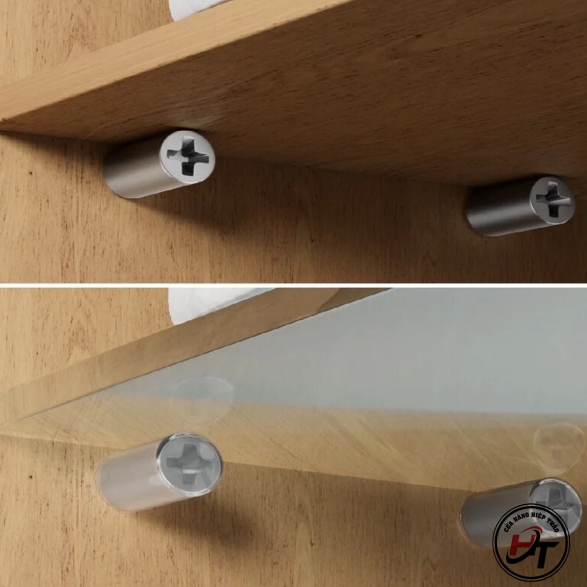Chốt đợt cao su sắt đỡ kệ tủ gỗ di động inox CDCS