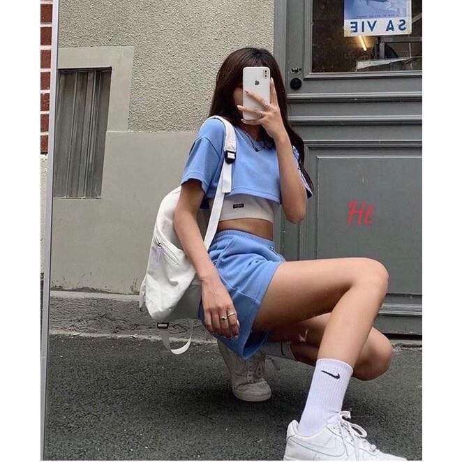 Sét ba món croptop simple HT12