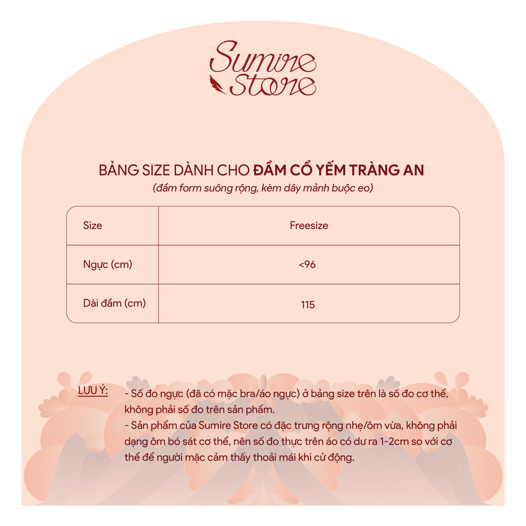 Sumire Store Đầm cổ yếm Tràng An