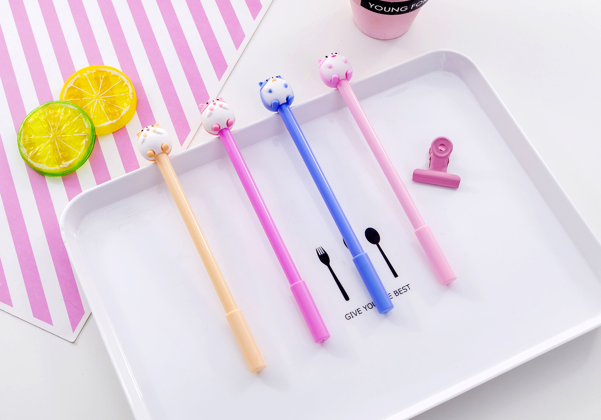 Bút Gel Mực Đen Chuột Hamster dễ thương H117