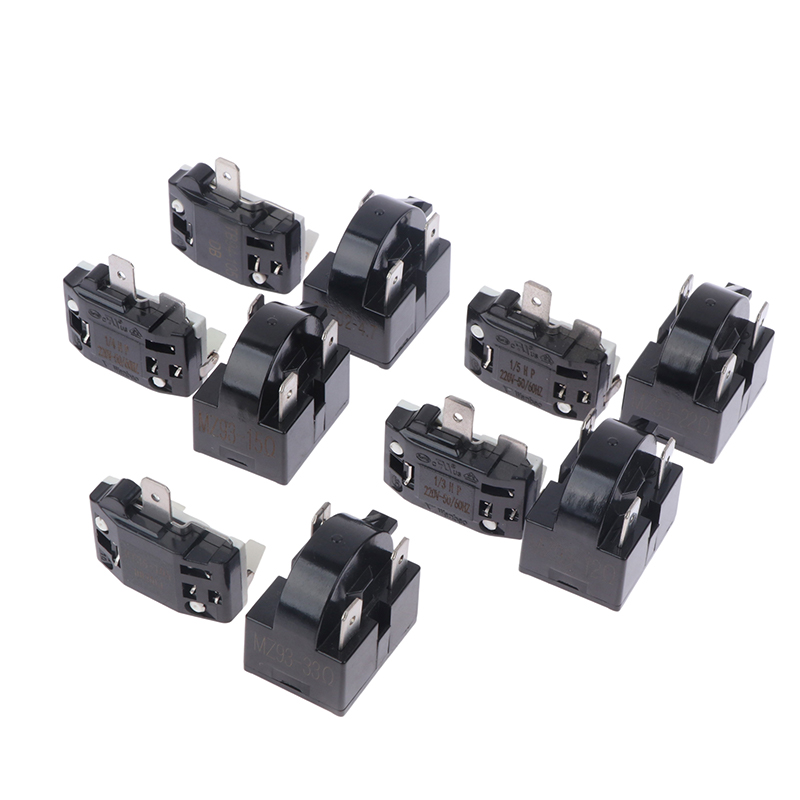 PTC Starter Relay Refrigerator Starter Relay Refrigerator Overload Protector Compatible with LG Refrigerator Compressor,Freezers　Natuo. 