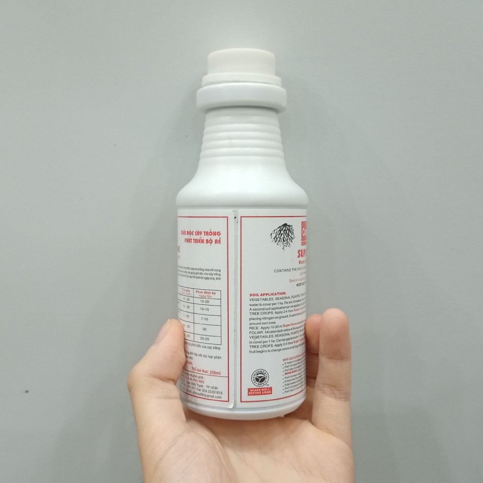 [HCM]Phân bón Super Hume 250ml