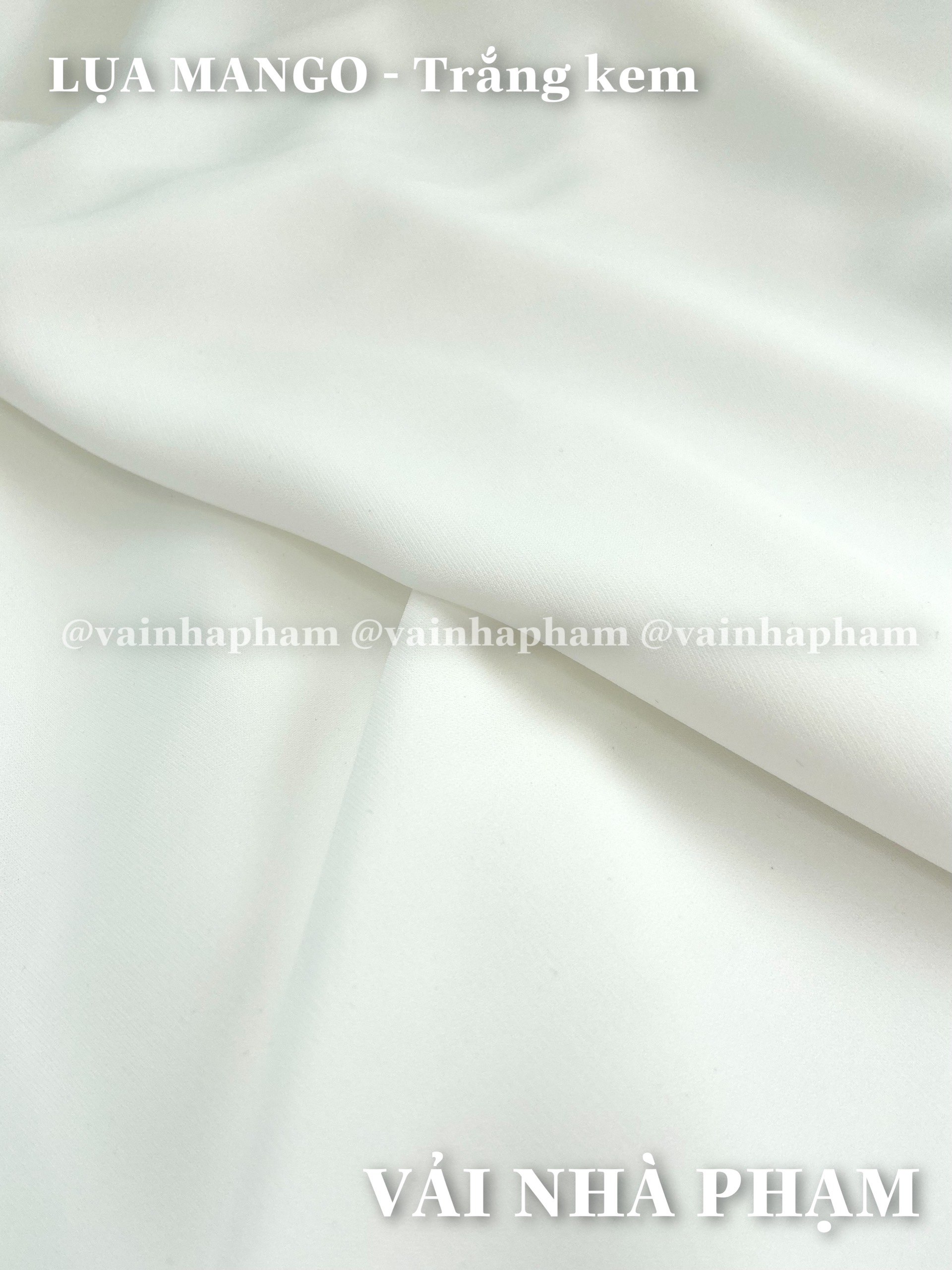 LỤA MANGO MÀU - VẢI ÁO DÀI HỌC SINH - VẢI NHÀ PHẠM - KHỔ 1.5M