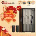 Laminate Main Door, Main Gate and Digital Locks Chinese New Year Bundle Promo 2022. 