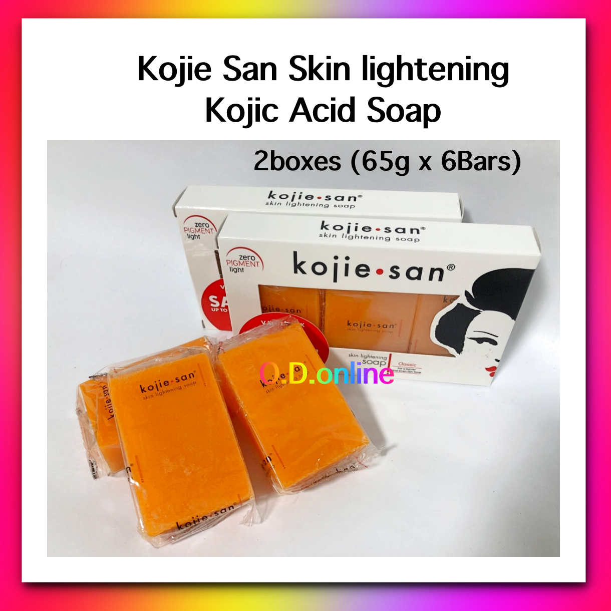 Kojie San Skin Lightening Kojic Acid Soap 65g X 3 Bars Lazada Singapore 0004