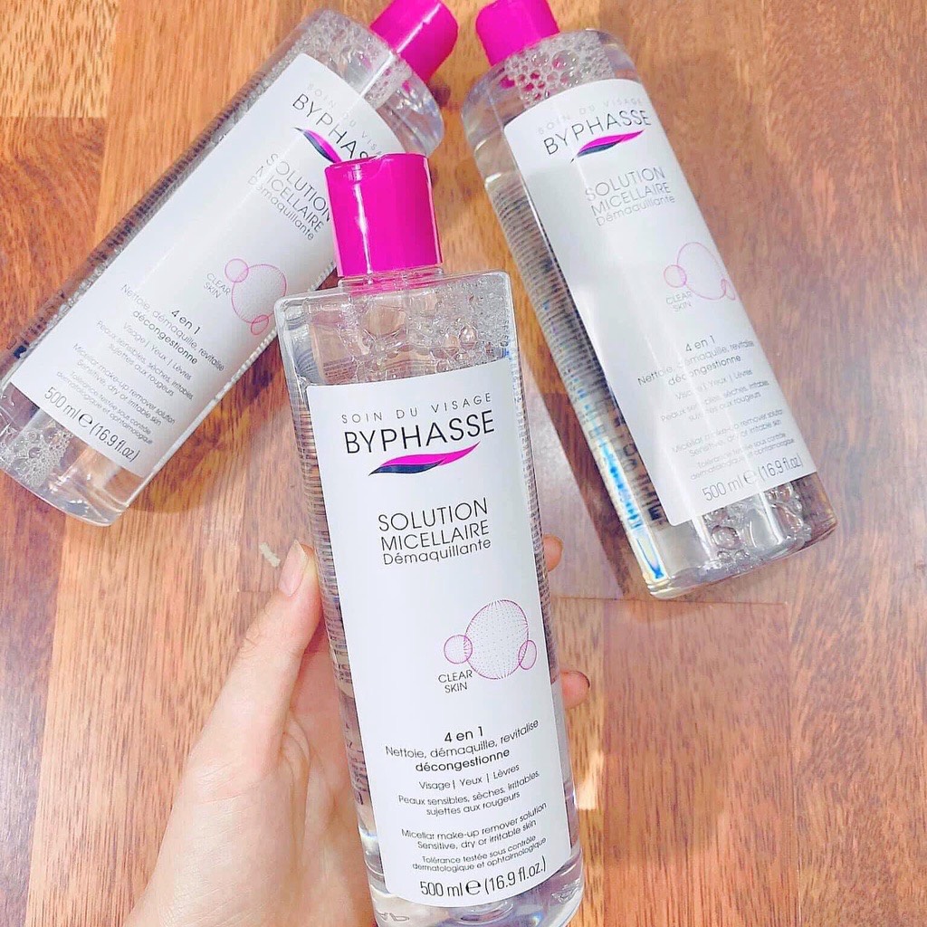 [Chính Hãng] Nước Tẩy Trang Byphasse 500ml