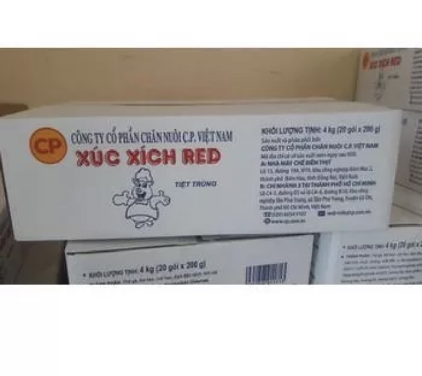 COMBO 5 gói xúc xích tiệt trùng cp 200g