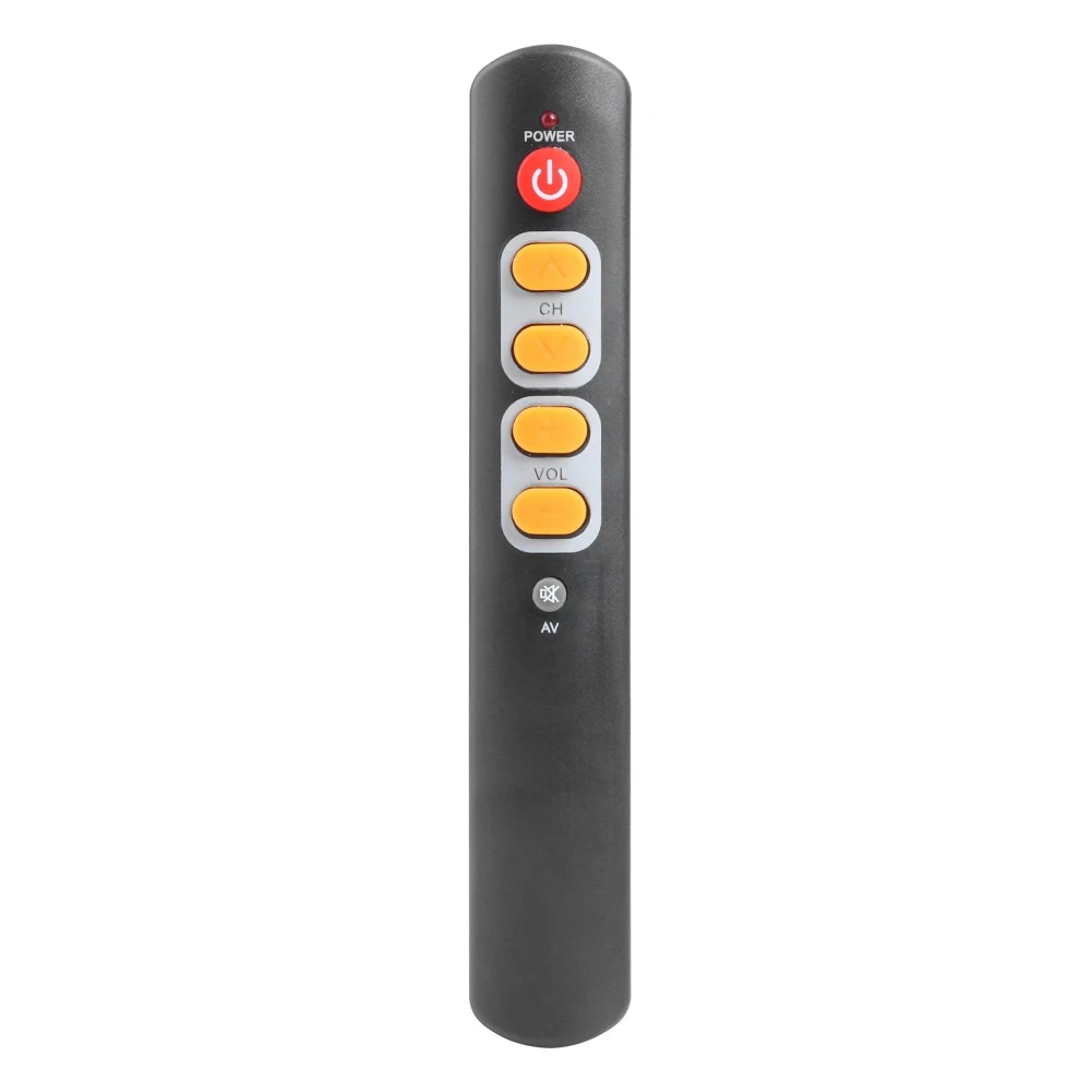 Alloyseed universal 6 button keys learning remote control copy code infrared ir duplicator controller for tv stb dvd dvb hifi