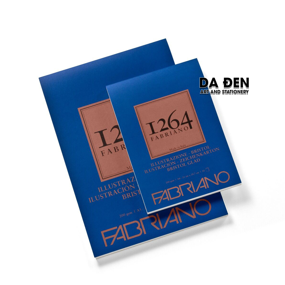 Sổ fabriano 1264 bristol a4 200g/m²