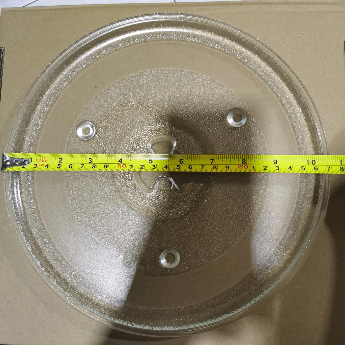 27cm/31.5cm clear Microwave Oven Turntable Glass Tray Glass Plate