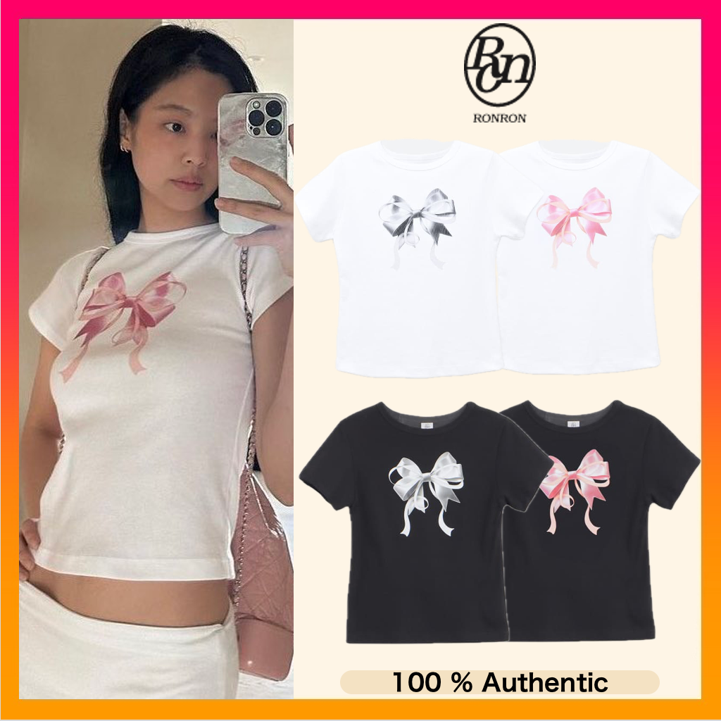 ★2025SS新作★RONRON★LINE LOGO SLIM CROP T SHIRT MUSINSA | RONRON LINE LOGO SLIM CROP T SHIRT BLACK