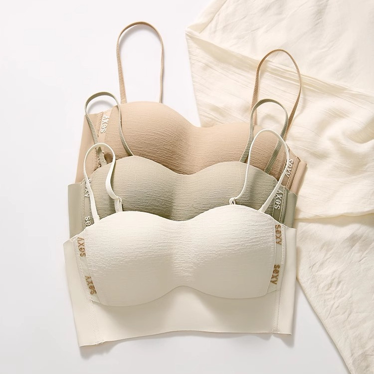 Ship Today Women's Seamless Soft Sponge Bra Wireless Breathable Anti-sagging Adjustable Push Up Underwear For Girls | Lazada PH