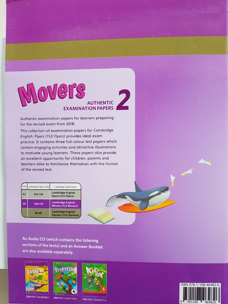Combo 3 quyển tiếng Anh Movers Authentics 1,2,3