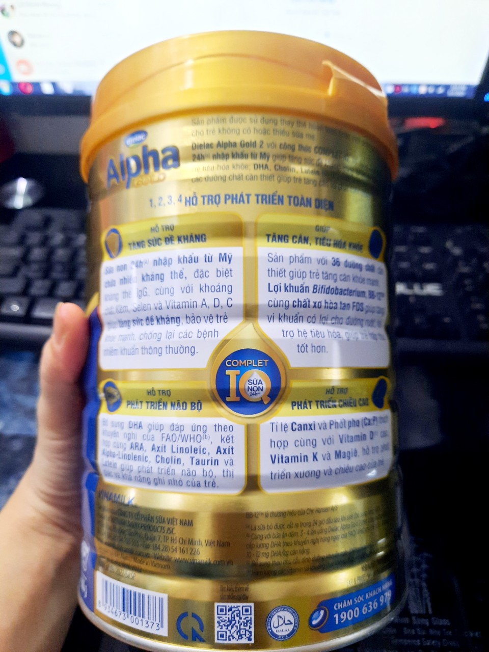 Dielac Alpha IQ Gold 1 - 800g