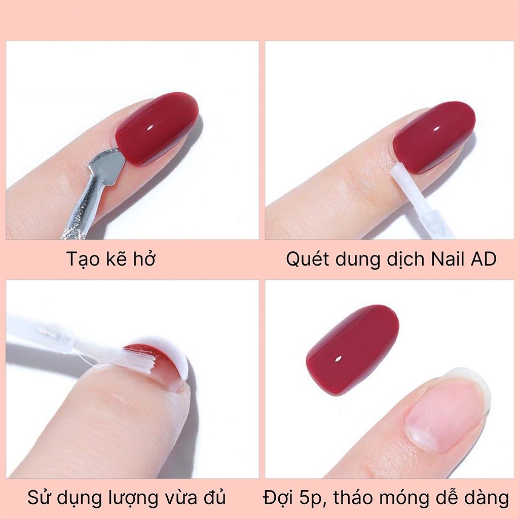 [Có sẵn] Nước Sáng Đá AD - Sáng Đá Tháo Móng Nails