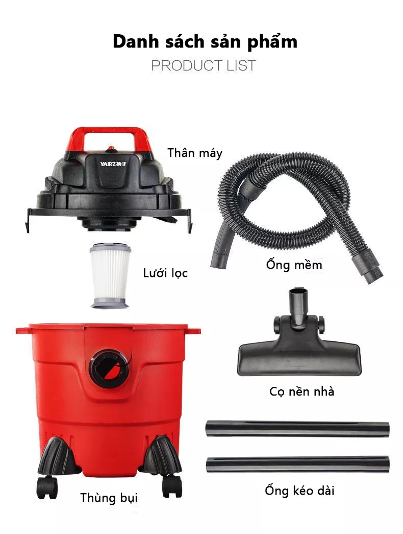 Máy hút bụi công nghiệp