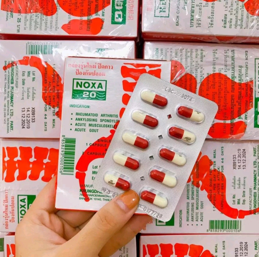 1 Hộp xương khớp Noxa 20 thái lan
