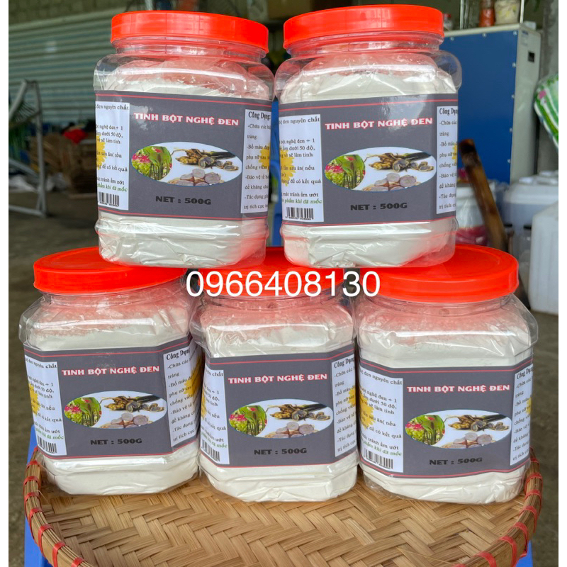 [FreeShip] Tinh Bột Nghệ Đen Nguyên Chất (Tây Bắc 99)