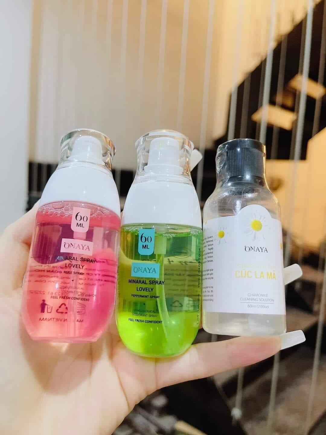 XỊT KHOÁNG VÙNG KÍN ONAYA 60ML