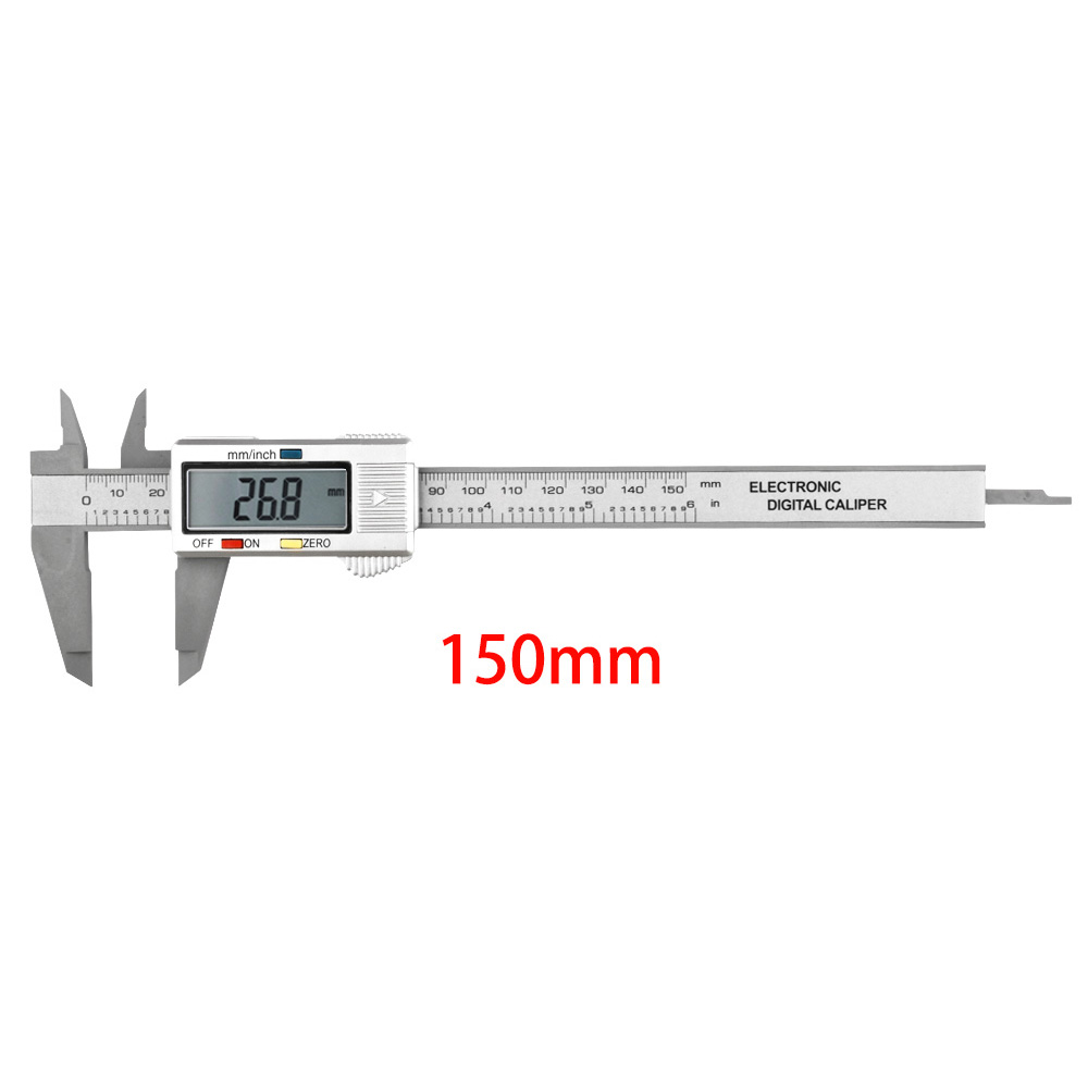 Diymore Caliper Measuring Tool Digital Caliper 150mm Digital Micrometer Waterproof Easy Switch from Inch to Millimeter