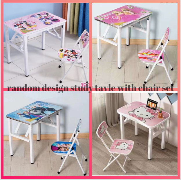 tinkerbell folding table and chairs