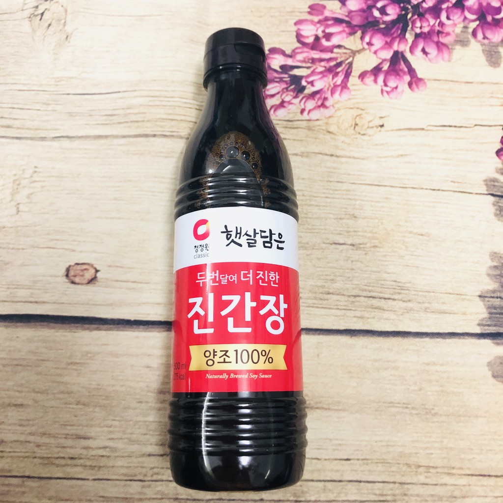 Nước Tương Hàn Quốc Daesang Mới 500ml