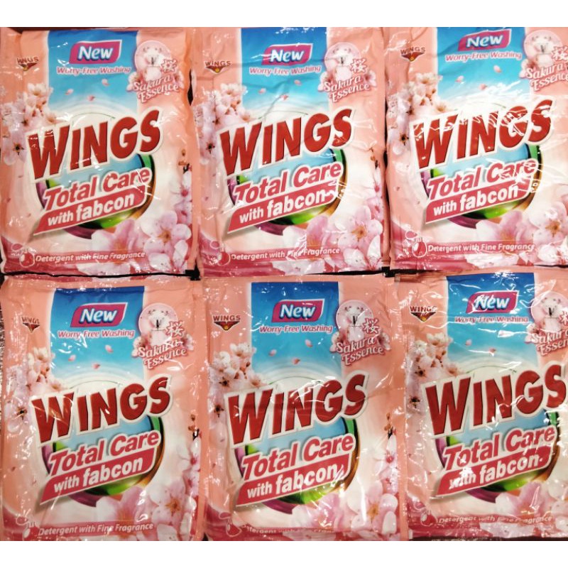 WINGS POWDER DETERGENT SAKURA ESSENCE 52G Lazada PH