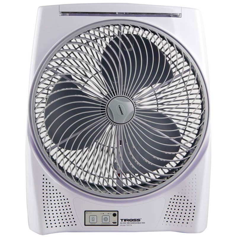 Quạt tích điện Tiross TS9174 Có điều khiển từ xa