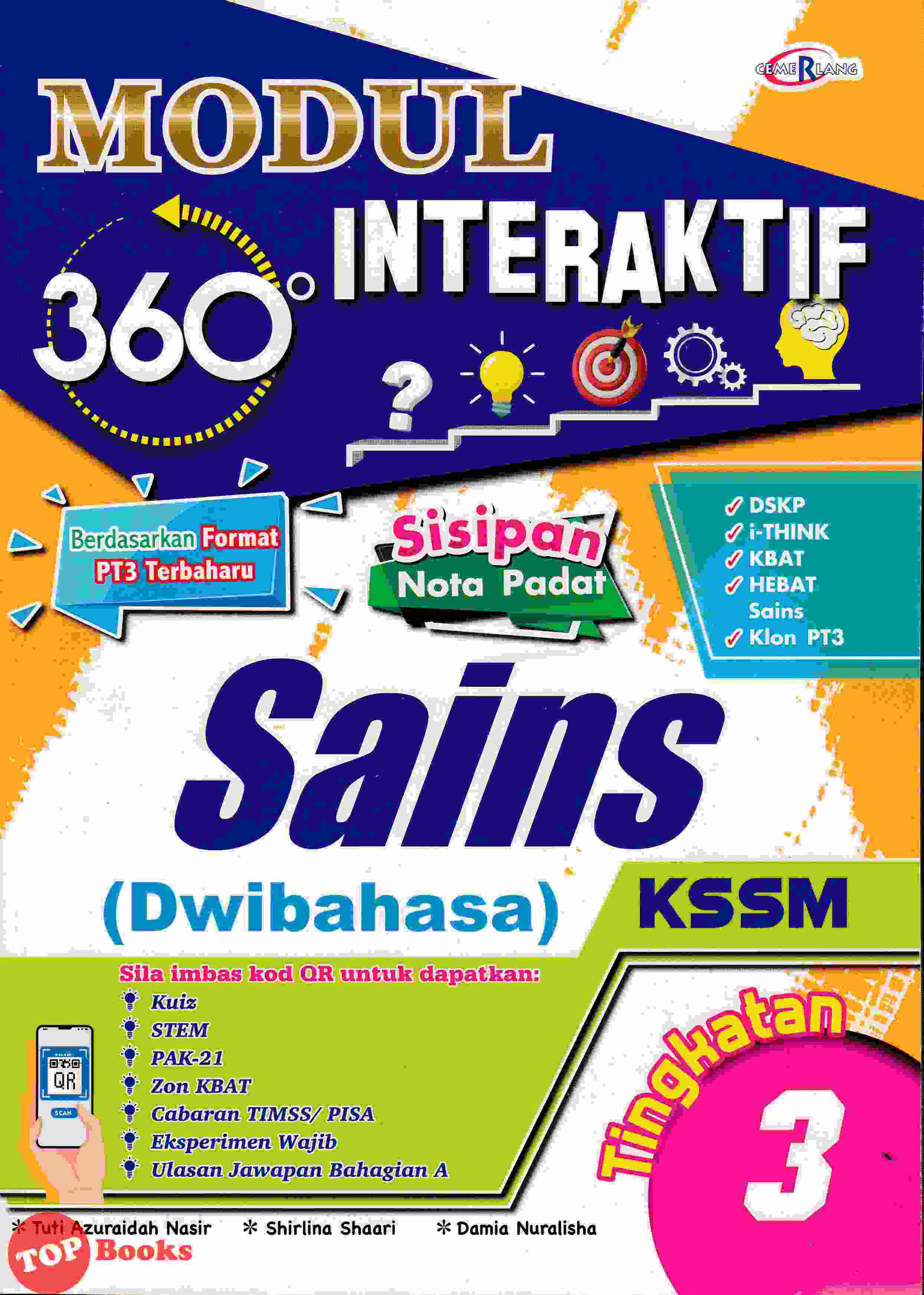 [TOPBOOKS Cemerlang] Modul 360 Interaktif Sains Tingkatan 3 KSSM ...