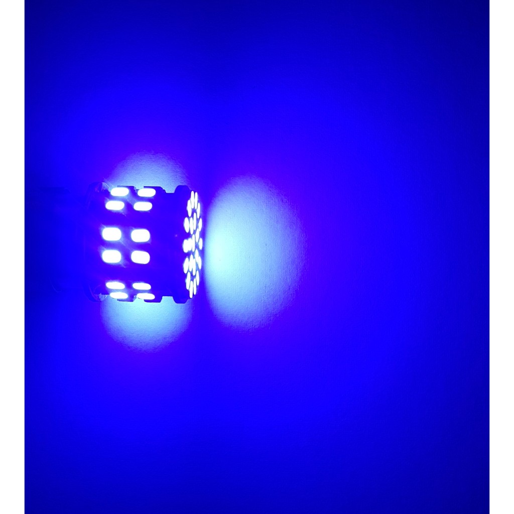Bóng Led hậu gắn xe máy trái bắp (sáng xanh dương)