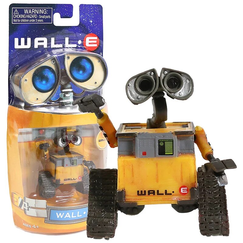 Wall-E Robot Wall E & EVE PVC Action Figure Collection Model Toys Dolls 6cm/10cm