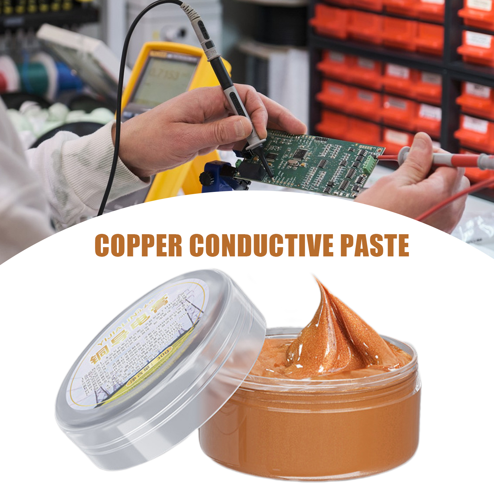 Electrical Contact Grease Conductive Paste Automotive High Temp Copper ...