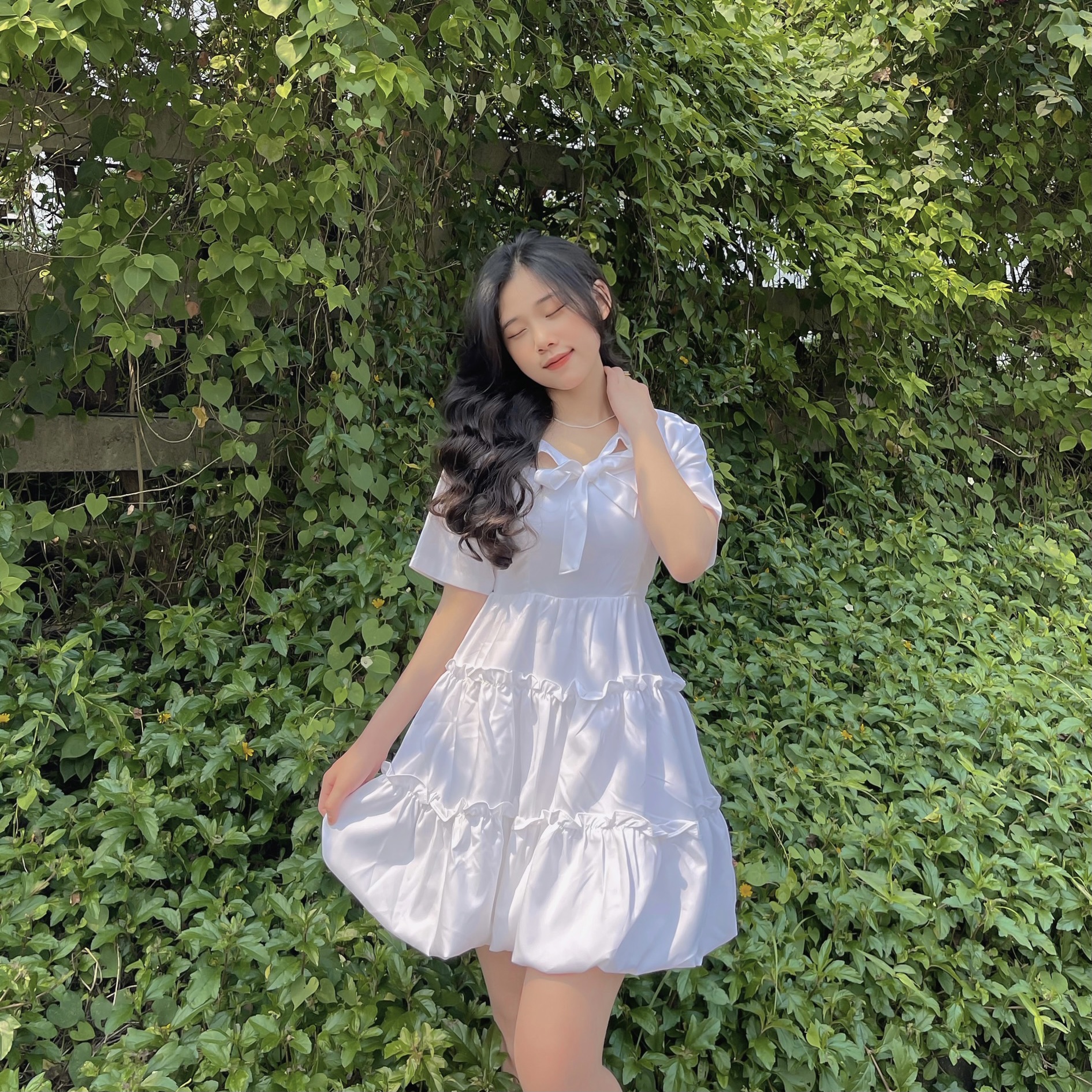 Set đầm babydoll form bí công chúa