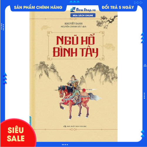 Sách - Ngũ Hổ Bình Tây (Bìa Cứng) - Newshop